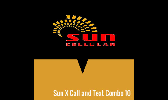 Sun X Call and Text Combo 10