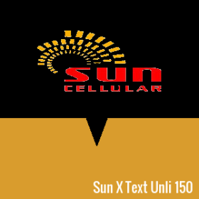 Sun Xpressload Text Unli 150