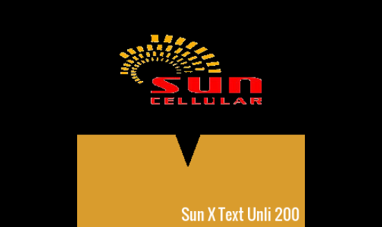 Sun Xpressload Text Unli 200
