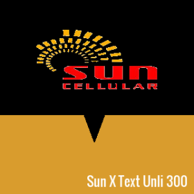 Sun Xpressload Text Unli 300