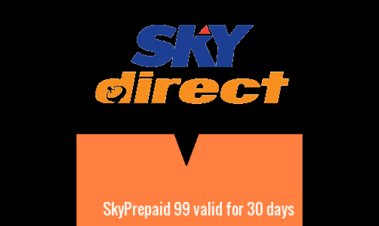 SkyPrepaid 99 valid for 30 days SkyPrepaid 99 valid for 30 days