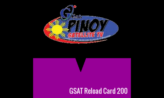 GSAT Prepaid Satellite TV Load P200 (Family Package) GSAT Prepaid Satellite TV Load P200 (Family Package)