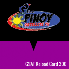GSAT Prepaid Satellite TV Load P300 (Executive Package)