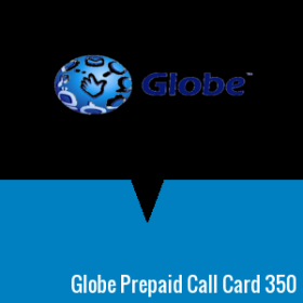Globe Prepaid Call Card 350