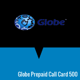 Globe Prepaid Call Card 500