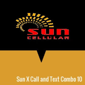 Sun X Call and Text Combo 10