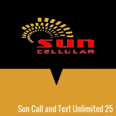 Sun Call and Text Unlimited 25