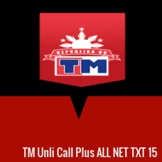 TM Unli Call Plus ALL NET TXT 15
