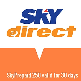 SkyPrepaid 250 valid for 30 days SkyPrepaid 250 valid for 30 days