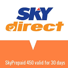 SkyPrepaid 450 valid for 30 days SkyPrepaid 450 valid for 30 days