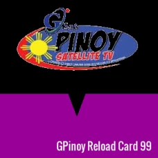 GSAT Prepaid Satellite TV Load P99 (GPinoy Package)